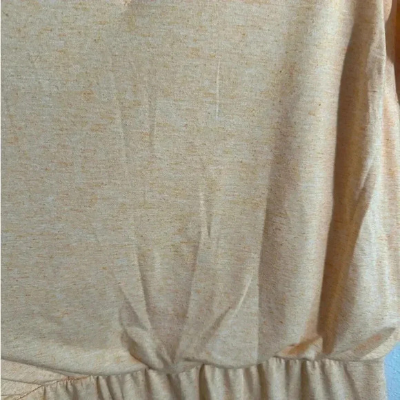 Athleta | Vida Knit Dress | Tigerlily Ruched | Orange | L - Picture 9 of 9